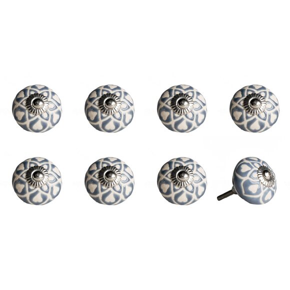 Knob-It Home Decor Classic Cabinet & Drawer Knobs | 8-Piece | Ki1217 - Picture 1 of 3
